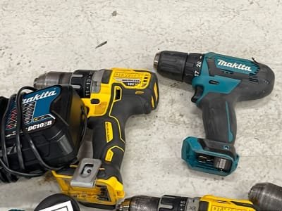 Herramienta inalámbrica DEWALT/MAKITA (5 pcs.)