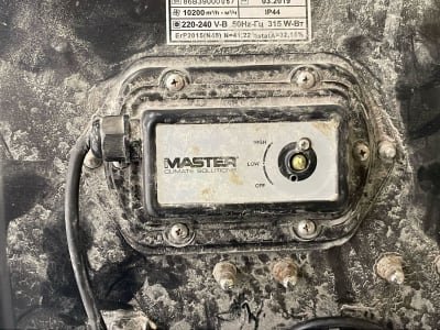 Ventilador de suelo con circulación MASTER DF 30 P