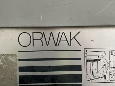 Otra prensa ORWAK 8020