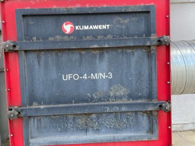 Sistema de filtrado industrial KLIMAWENT UFO-4-M/N-3