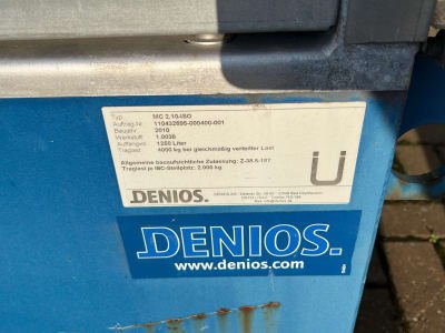 Otro sistema de almacenamiento DENIOS MC 2.10