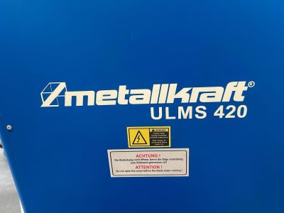 Sierra circular para metal METALLKRAFT ULMS 420