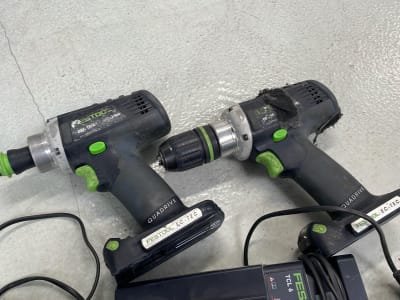 Taladros sin cable FESTOOL DRC 18/4 Lot (2 pcs.)