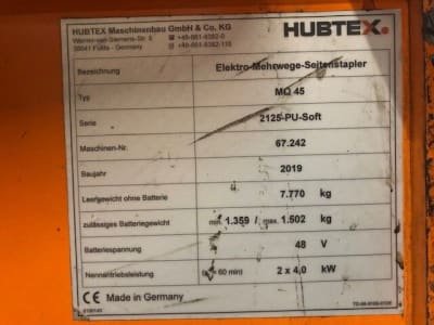 Carretilla eléctrica HUBTEX MQ 45