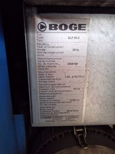 Compresor BOGE SLF 40-3