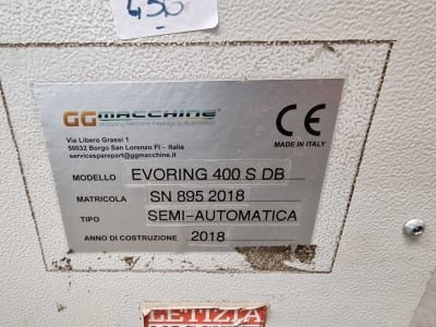 Envasadora de barras GG MACHINES EVORING 400 S DB