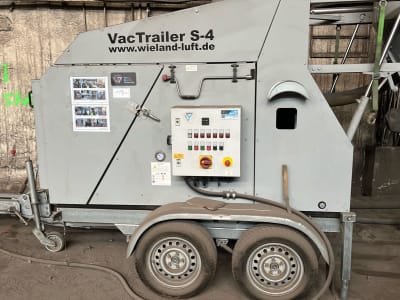 Sistema de ventilación y secado WIELAND VacTrailer S-4