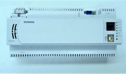 LOTE COMPUESTO POR: PXM10 SIEMENS  Terminal de operación local para DESIGO PX PXC50.D  Controlador para HVAC (1 unidad) TXS1.12F10 Alimentación para TX-locon (1 unidad)  TXM1.8U  Módulo de 8 E/S configurables.(1 unidad). TXM1.8D Módulo de 8 entradas digitales (1 unidad) TXM1.6R  Módulo de 6 salidas de Relé (1 unidad). PXX-PBUS  Módulo de extensión para control PX50 (1 unidad)  (62)
