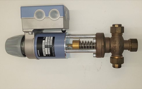 Válvula de 3 vías MXG461B15-0.6 SIEMENS. mezcladora control modulante   (16-71)