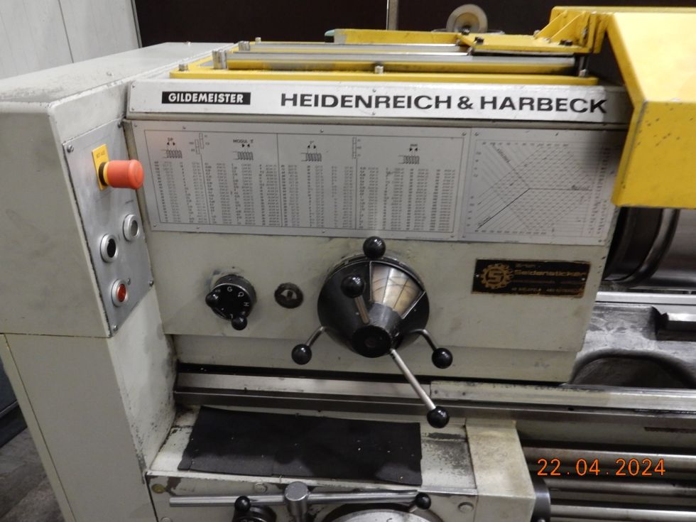 Centre lathe GILDEMEISTER - V630 MACH-ID 8774 Make: GILDEMEISTER Type: V630 Year: 1975