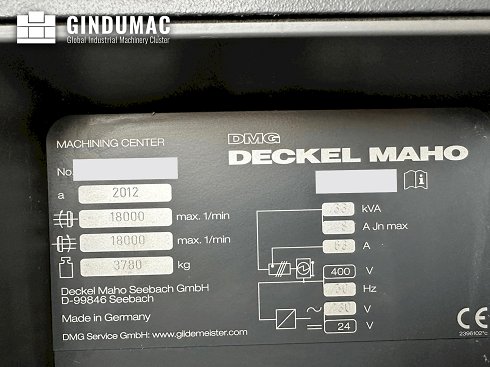 &#x27a4; Venta de DECKEL MAHO DMC 635 V usados