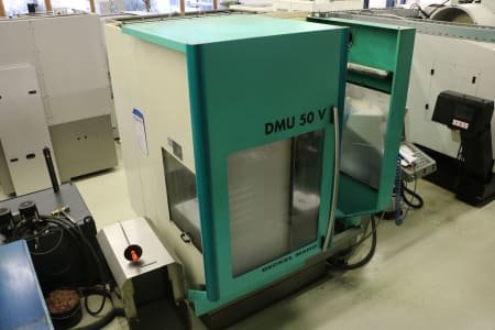 Fresadora y taladro de precisión DECKEL MAHO DMU 50 V