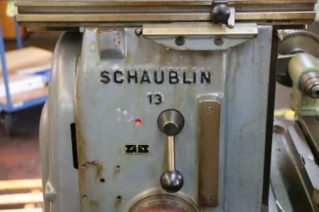 SCHAUBLIN 13 Tool milling machine