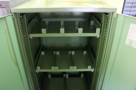 Double-door workshop cabinet