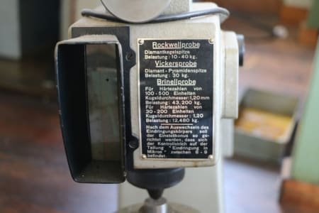 ROCKWELL Hardness tester