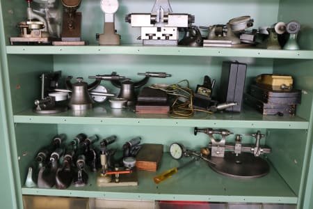 Workshop cabinet with contents