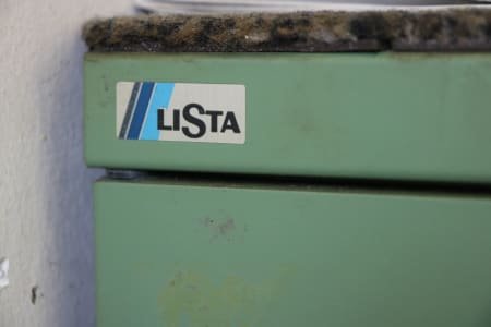 LISTA Workshop cabinet with contents