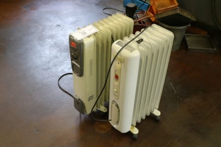 2 electric radiators