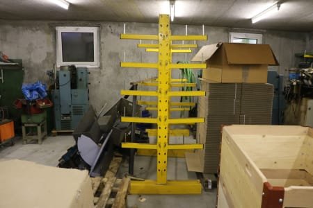 3 double-sided cantilever racks