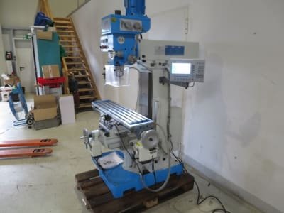 HBM BF 60 DRO Drilling and milling machine