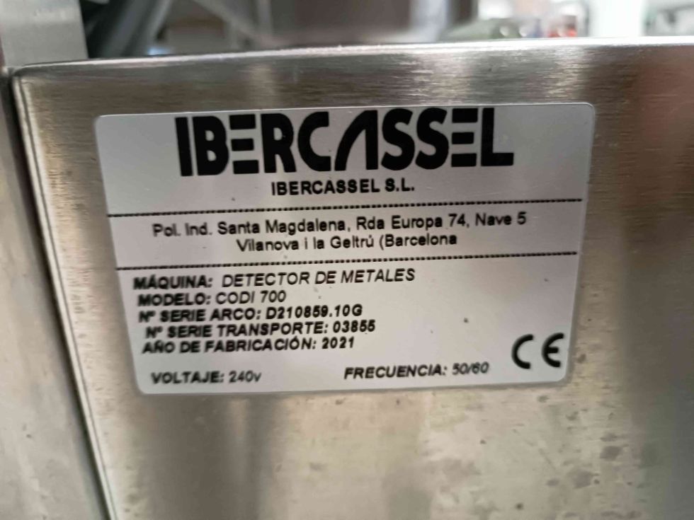 Detector de Metales IBERCASSEL CODI 700