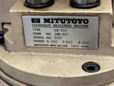 Máquina de medición por coordenadas MITUTOYO CX-652