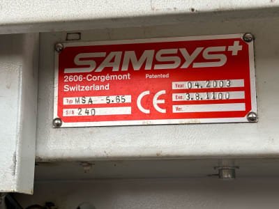 Accesorio para tornos SAMSYS MSA 5.65
