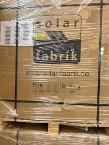 SOLARFABRIK Mono 405 Wp Neuware Solar modules 43,74 KWp