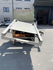 Horizontal baler Paper baler Refuse baler Waste baler with 3 Omnia exchangeable containers