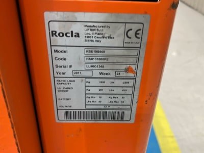 CARRETILLA RSE10S900 Transpaleta manual