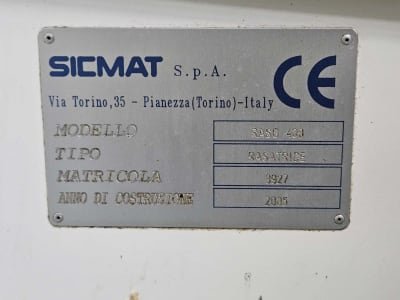 Rectificadora de engranajes SICMAT RASO 400
