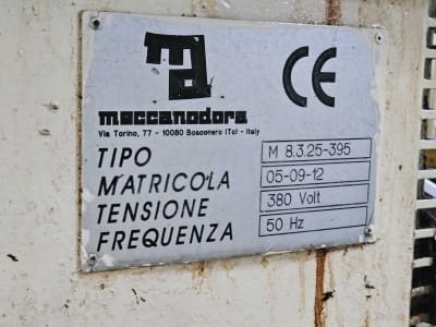 Rectificadora de engranajes MECCANODORA M8.3.25-395
