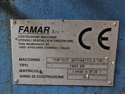Torno automático CNC FAMAR ERGO 210
