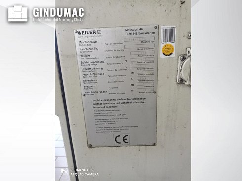 &#x27a4; Usado Weiler Primus VC - Torno Para la venta | gindumac.com