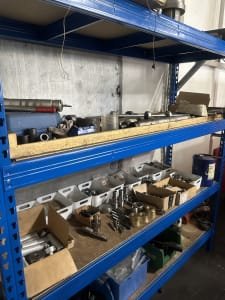 Workshop rack without contents