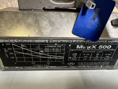 TECNOMAGNETE MAXX 500 Lifting magnet