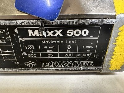 TECNOMAGNETE MAXX 500 Lifting magnet