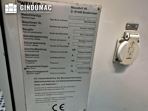 &#x27a4; Venta de torno Weiler PRAKTIKANT VC usado | gindumac.com