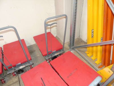 SECO 41-480565-PX012 3 pieces Scissor Lift Trolleys