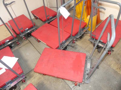 SECO 41-480565-PX012 3 pieces Scissor Lift Trolleys