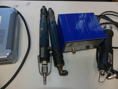 Lot of Electronic and Compressed Air Grinding Spindles