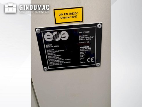 &#x27a4; Venta de impresoras 3D usadas EOS SLS P-385 | gindumac.com