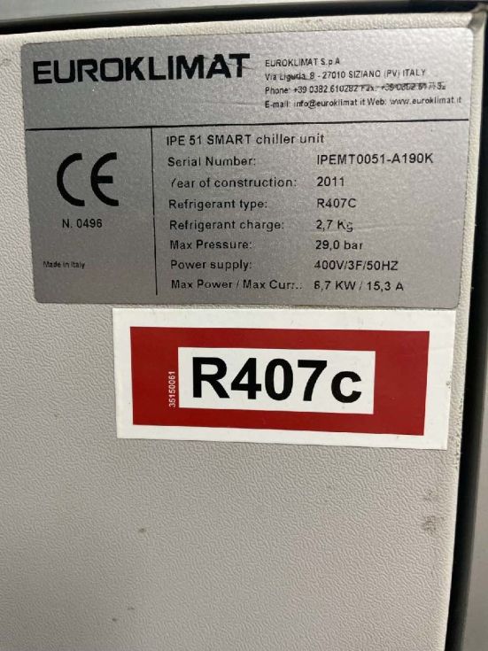 Refrigerador agua 31,71 Kw