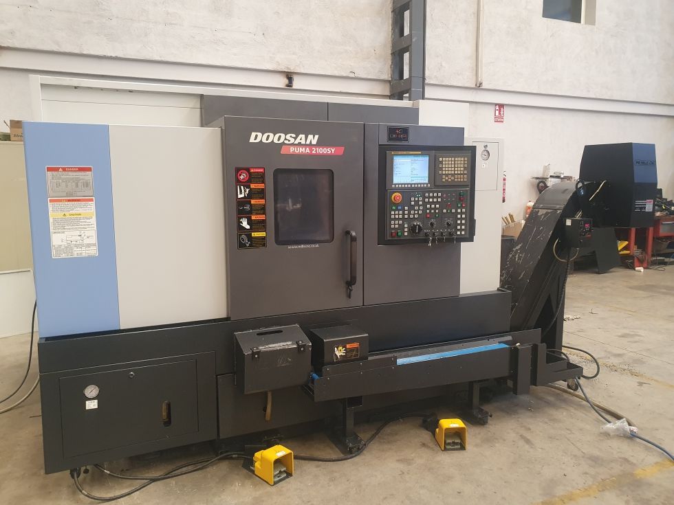 Torno con doble cabezal DOOSAN