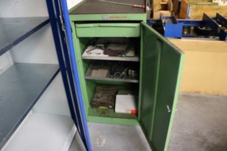 2 workshop cabinets without contents
