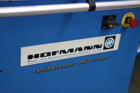 HOFFMANN MTB-212 2-plane vertical balancing machine