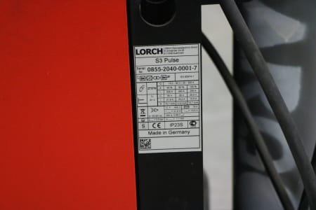 LORCH S 3-PULSE Welding unit