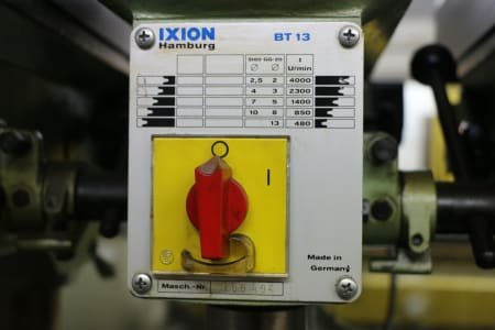 IXION BT 13 Bench drill