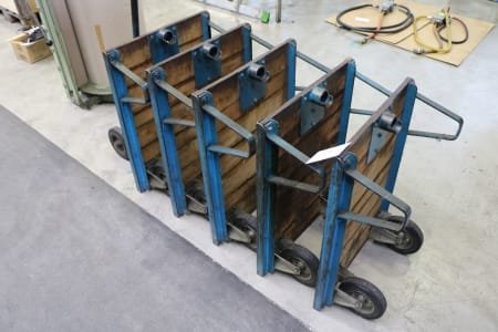 5 workshop transport trolleys