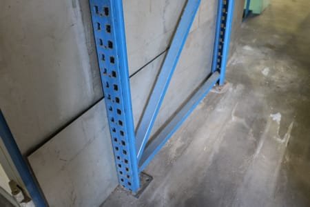 Pallet rack without contents
